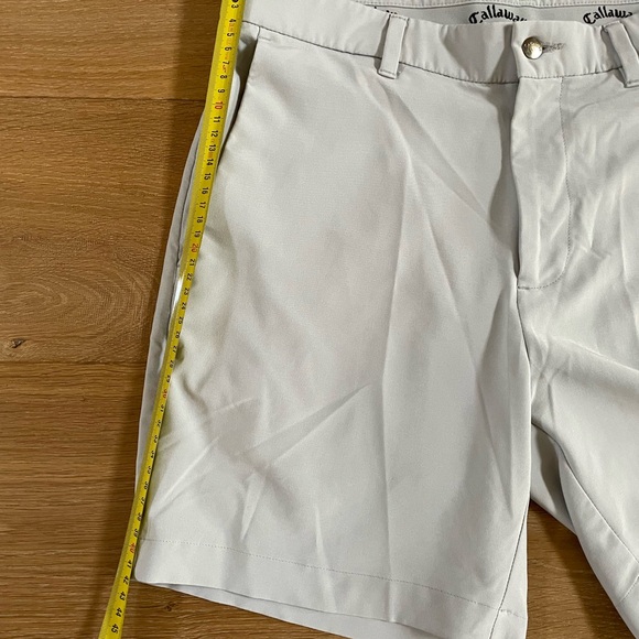 Men’s size 32 Callaway Golf Shorts Light Gray - Picture 5 of 11